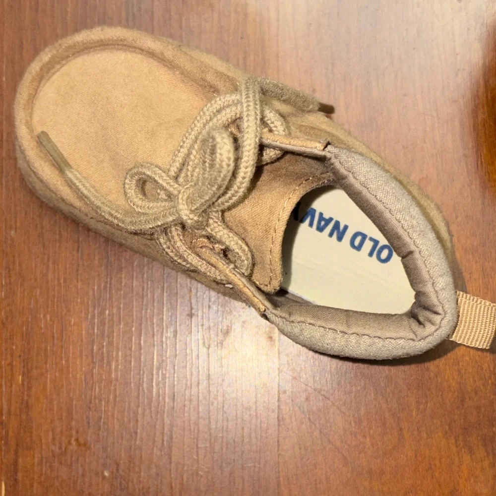Old Navy Light Brown Kids Moccasins